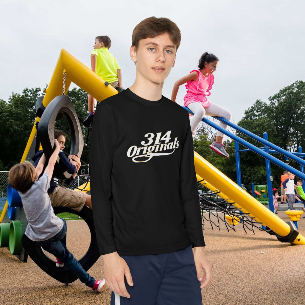 Youth Long Sleeve Tee — "314 Originals" Graphic