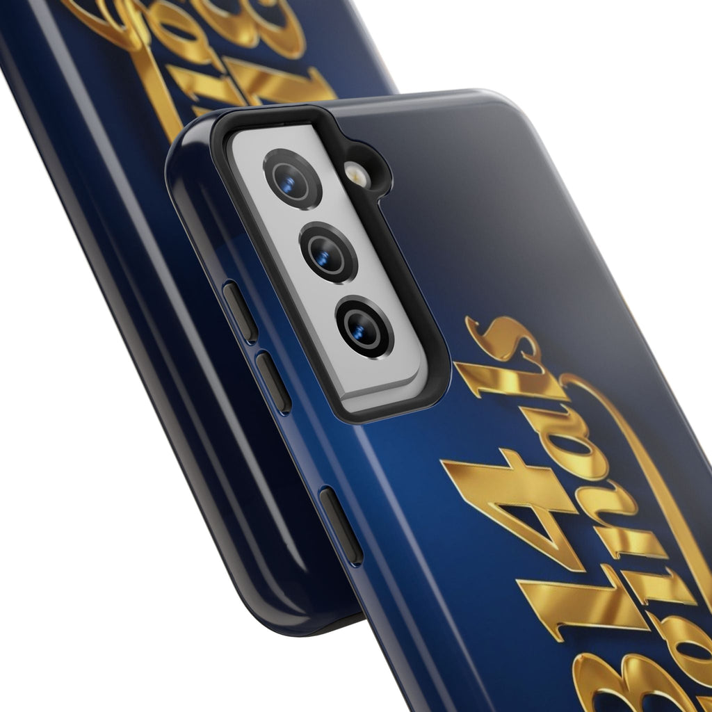 "314 Originals" Gold Script on Navy Tough Protective Case Printify Phone Case  314 Originals