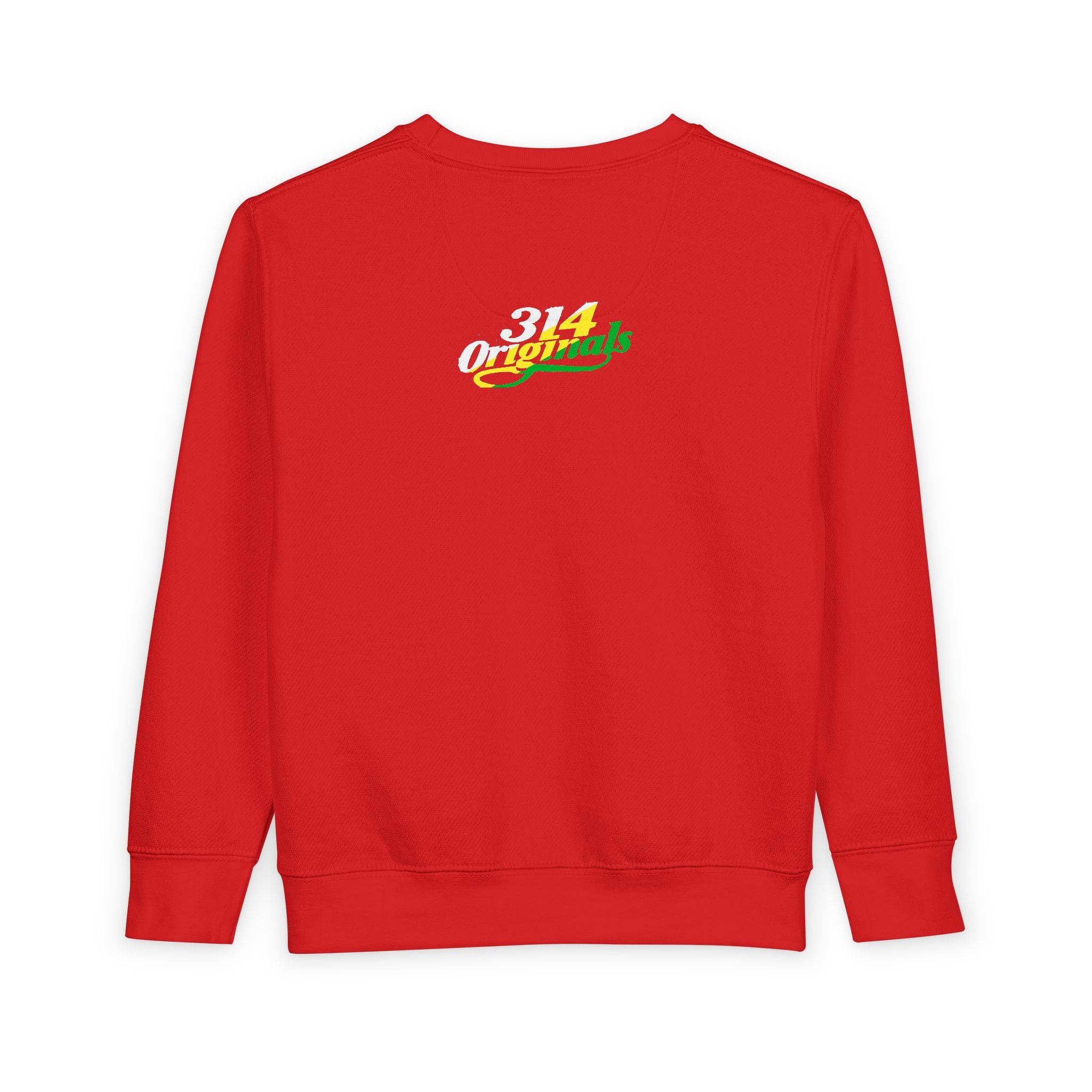 Mom's Favorite Kid Toddler Sweatshirt — Colorful Retro Rasta Kids Pullover