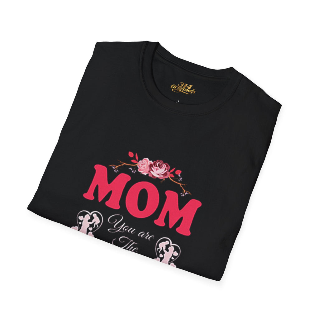 Mom You Are The Queen T‑Shirt — Floral Mother's Day Gift Printify T-Shirt  314 Originals
