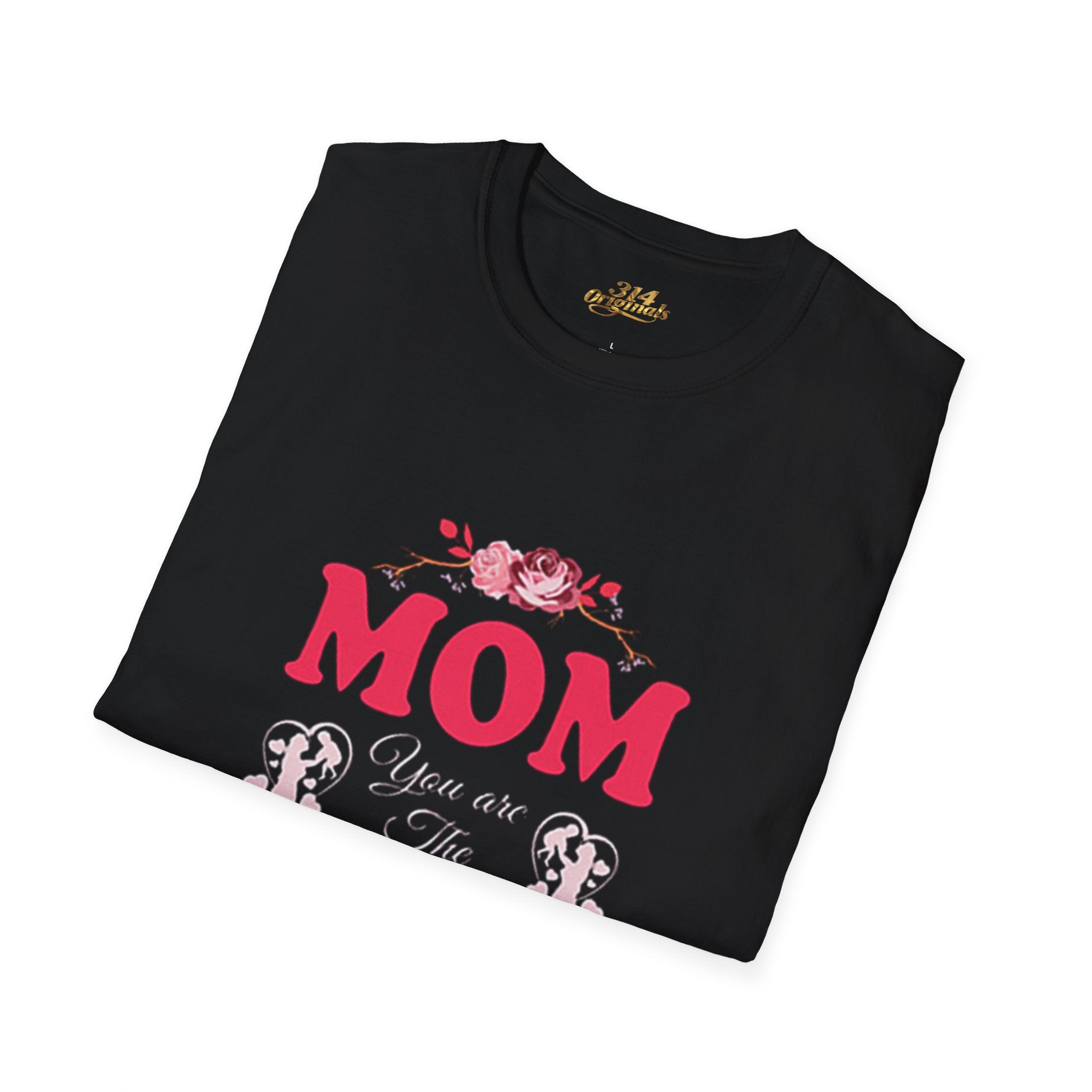 Mom You Are The Queen T‑Shirt — Floral Mother's Day Gift Printify T-Shirt  314 Originals