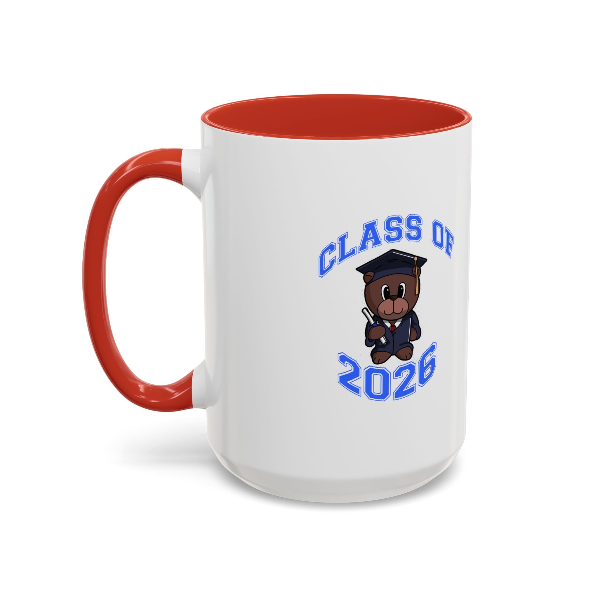 Graduation 2026 Accent Coffee Mug — Class of 2026 Grad Gift