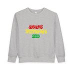 Mom's Favorite Kid Toddler Sweatshirt — Colorful Retro Rasta Kids Pullover - 314 Originals