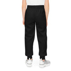 Black Youth Joggers with 314 Originals Side Graphic — Kids Athletic Sweatpants - 314 Originals