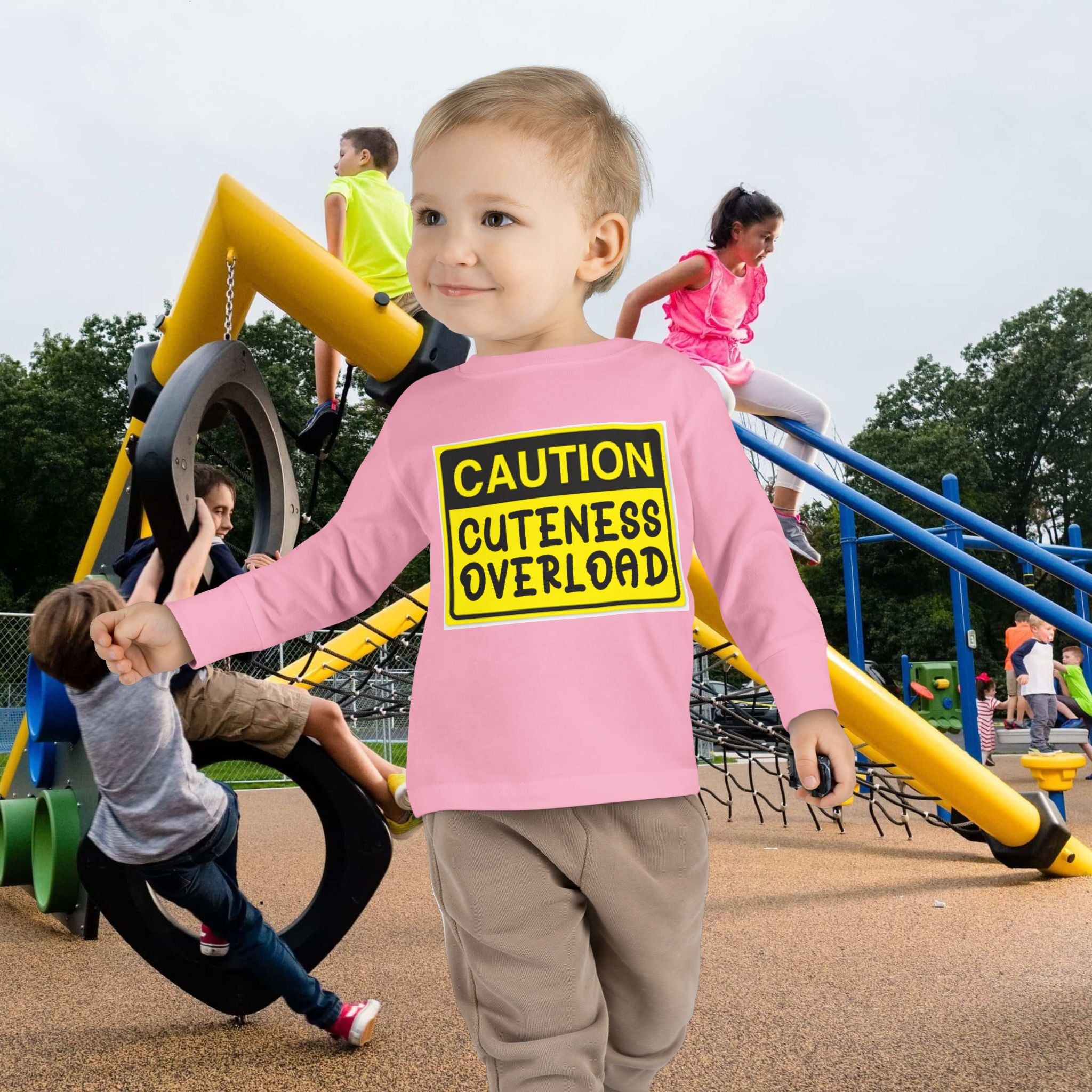 "Cuteness Overload" Long Sleeve Tee - 314 Originals