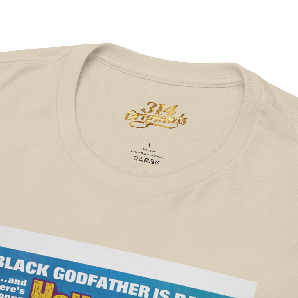'Hell Up in Harlem' Retro Blaxploitation Graphic Tee Printify T-Shirt  314 Originals