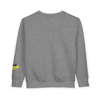 "Caution: Cuteness Overload" Kids Crewneck Toddler Sweatshirt - 314 Originals
