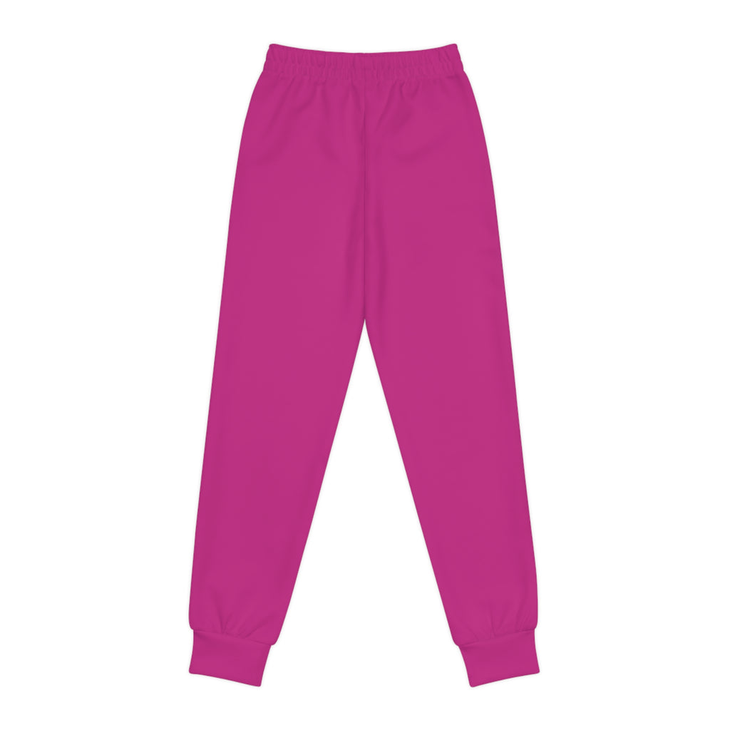 Pink Youth Joggers with 314 Originals Side Graphic — Kids Athletic Sweatpants - 314 Originals