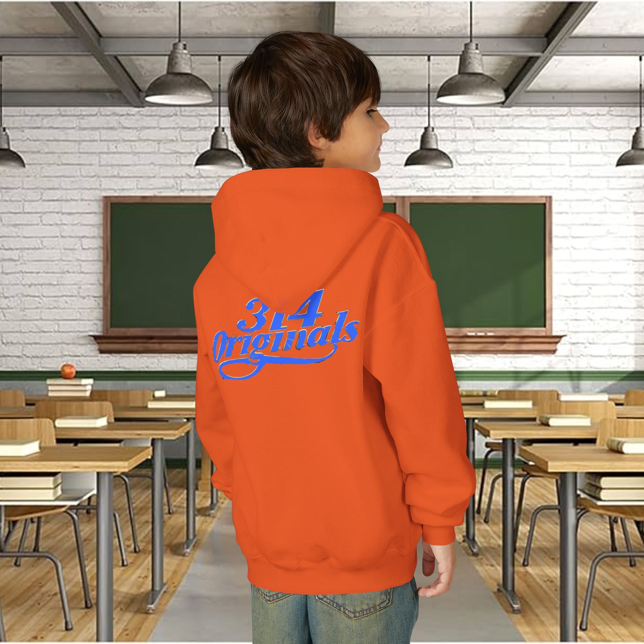 Youth Hoodie - 'Class of 2026' Graduation Bear Hoodie with '314 Originals' Back Print