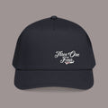 All Black Mid Profile Baseball Cap — Casual Vintage Script Hat - 314 Originals