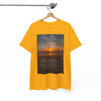 Sunset Beach Quote T‑Shirt — Inspirational Ocean Sunrise Tee - 314 Originals