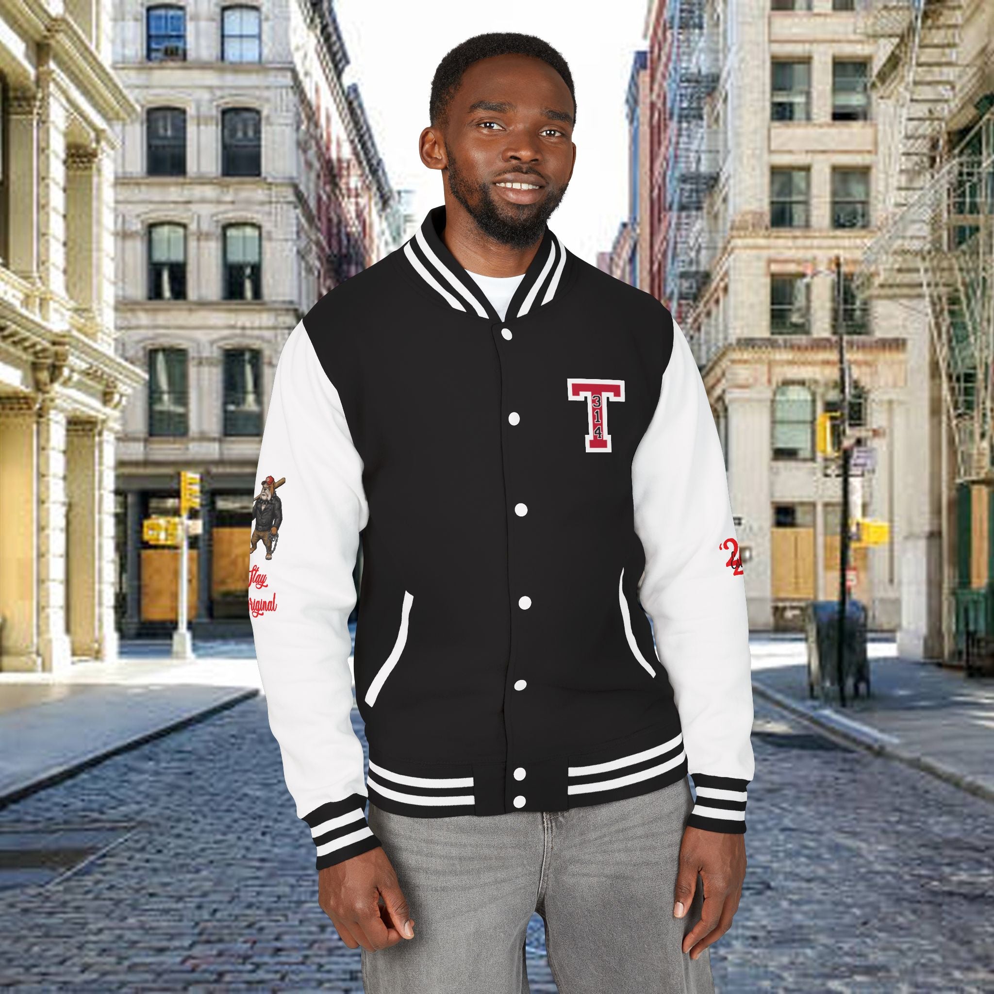 314 Retro Campus Varsity Letterman Jacket - 314 Originals