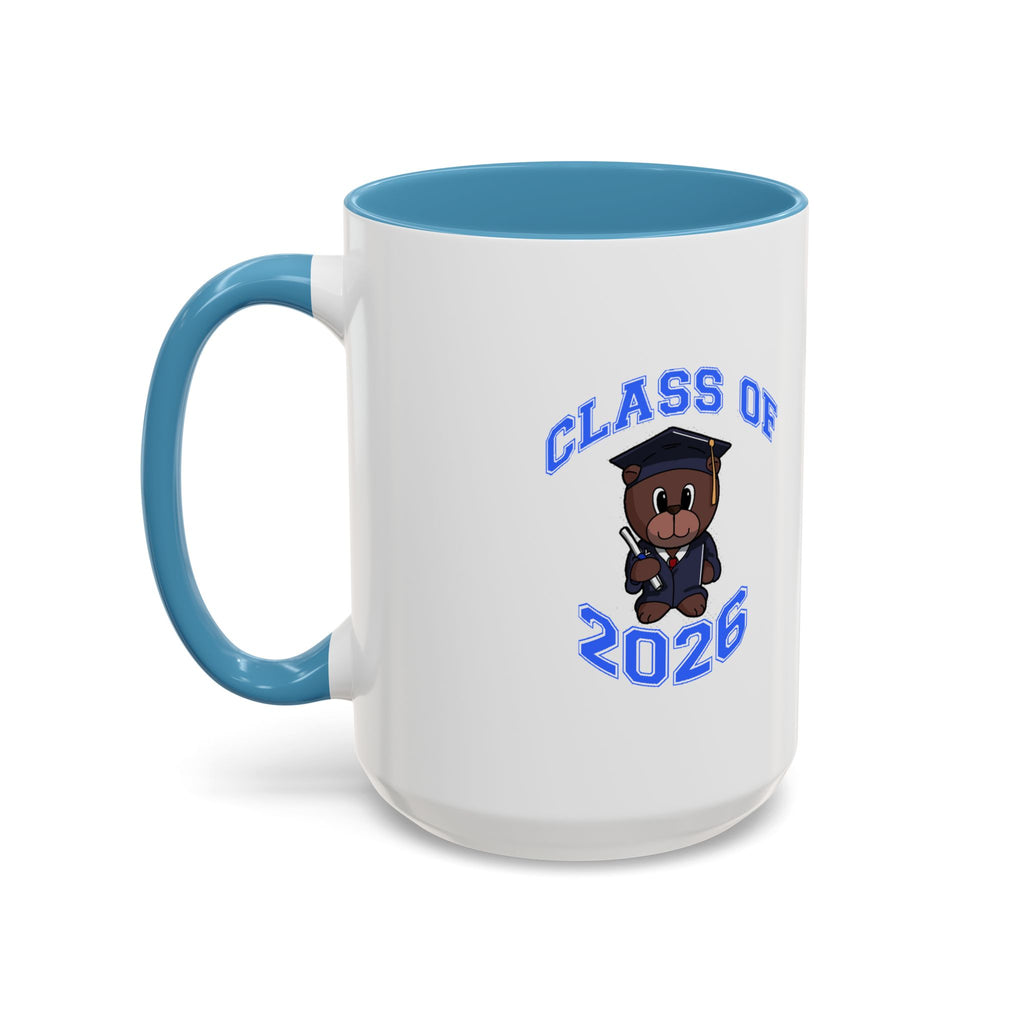 Graduation 2026 Accent Coffee Mug — Class of 2026 Grad Gift