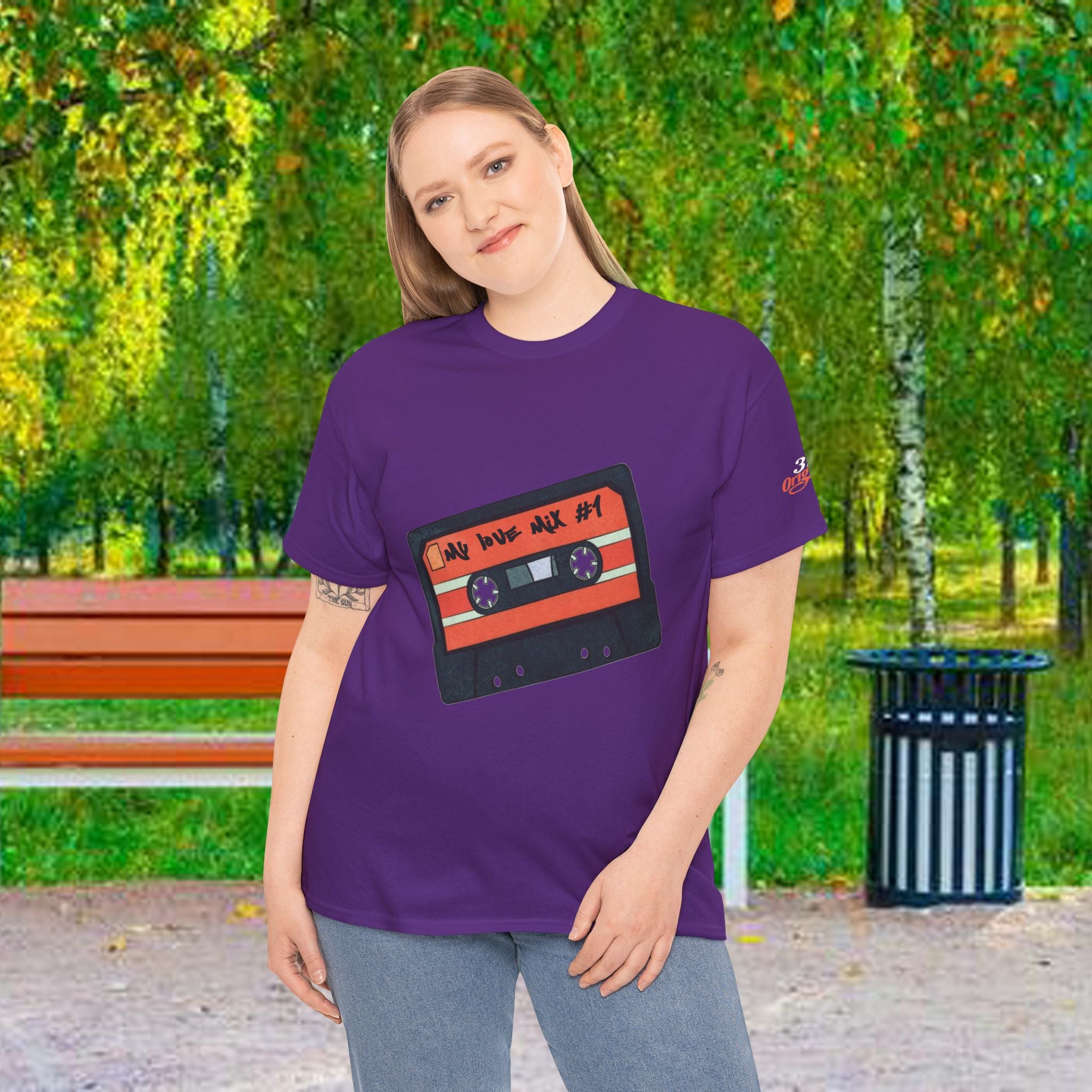 My Love Mix — Vintage Mix Tape Graphic T-Shirt - 314 Originals
