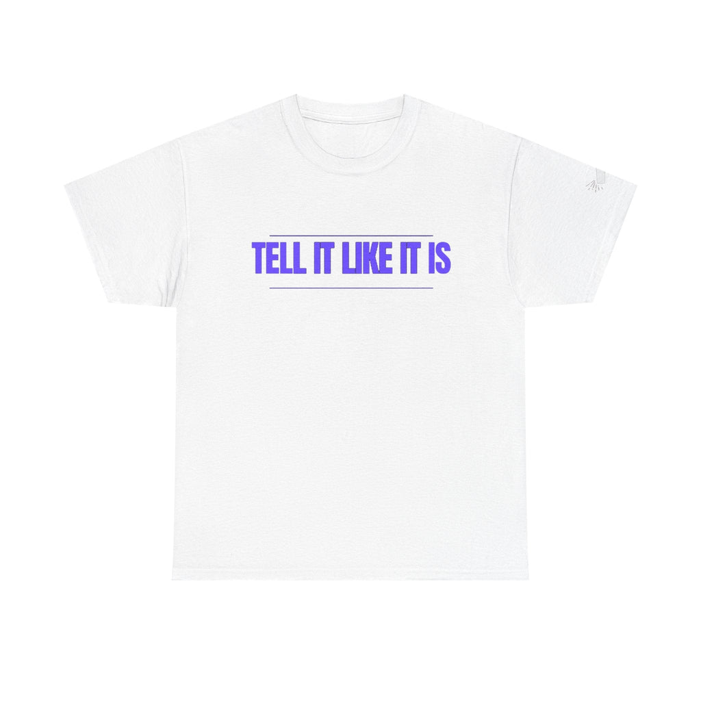 Tell It Like It Is Podcast — Bold Statement Graphic T‑Shirt ("No Scripts… No Filters… No Bullsh*t") Printify T-Shirt  314 Originals