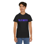 Tell It Like It Is Podcast — Bold Statement Graphic T‑Shirt ("No Scripts… No Filters… No Bullsh*t") Printify T-Shirt  314 Originals