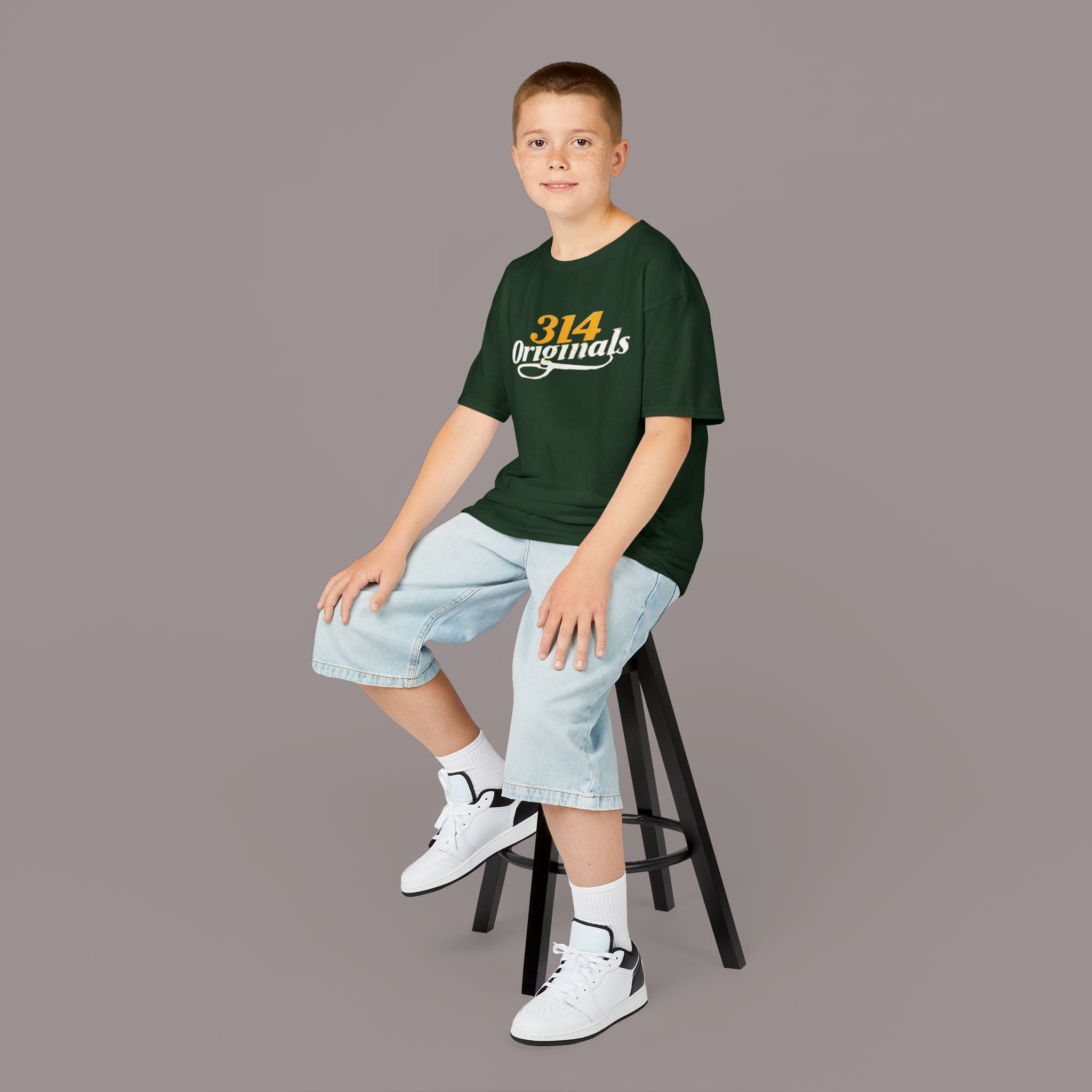 "314 Originals" Vintage Script Graphic - 314 Originals