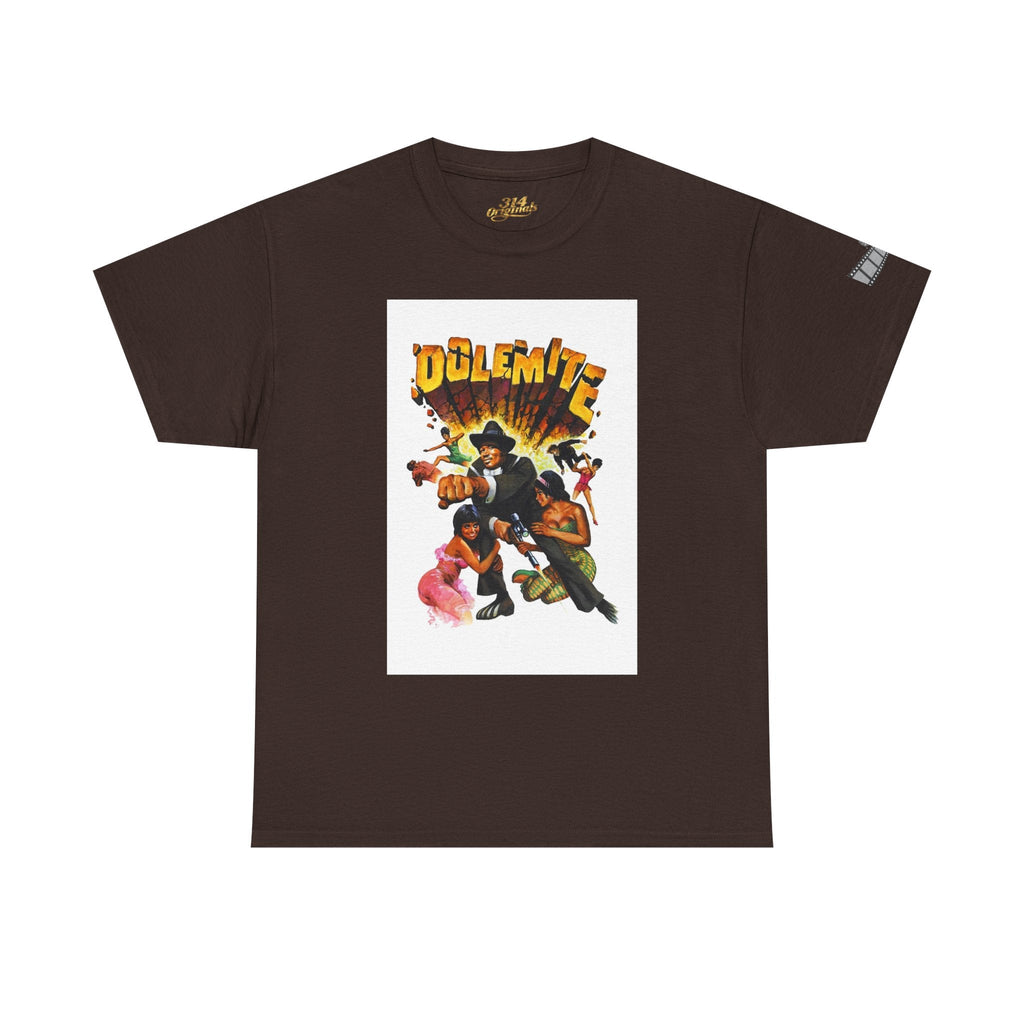 Dolemite Vintage Blaxploitation Movie Poster T-Shirt Printify T-Shirt  314 Originals