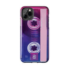 Retro Cassette Tough Phone Case — 80s Vintage Tape Design, Protective iPhone Cover - 314 Originals