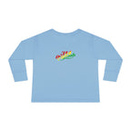 “Mom’s Favorite Kid” Toddler Long Sleeve Tee —  Colorful Rasta Kids Shirt - 314 Originals