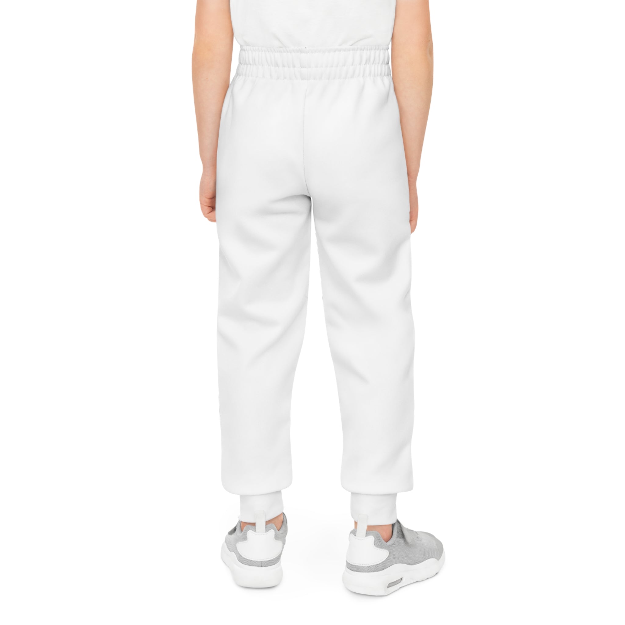Girl's Joggers — '314 Originals' Graphic Sweatpants (White) - 314 Originals