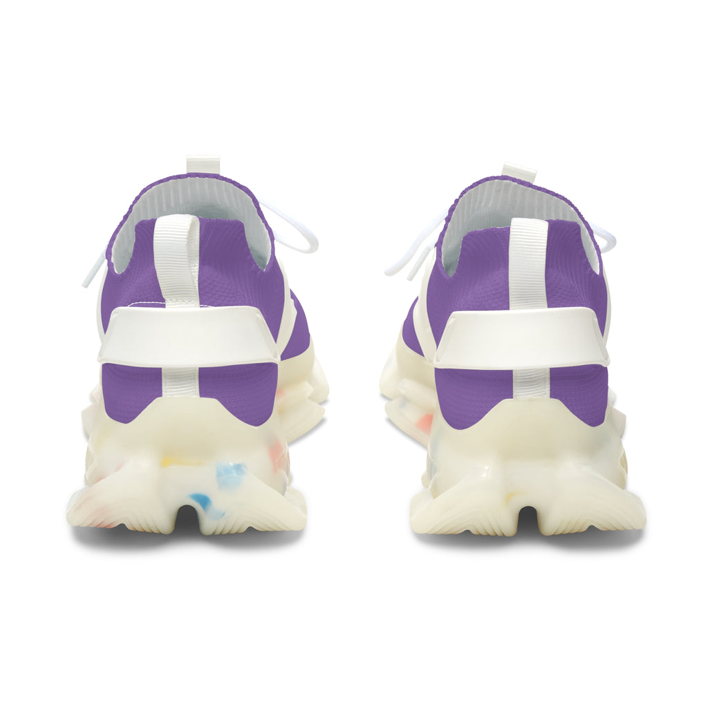 Women's Light Purple Mesh Sneakers — Lightweight Athletic Running Shoes with '314 Originals' Accent - 314 Originals