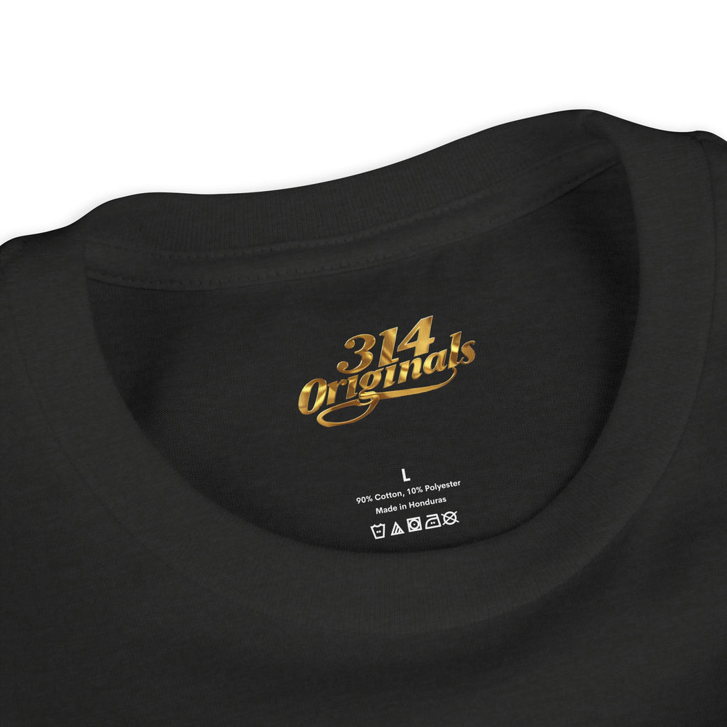 Girl's "Favorite Kid" Retro Yellow & Green Graphic T-Shirt