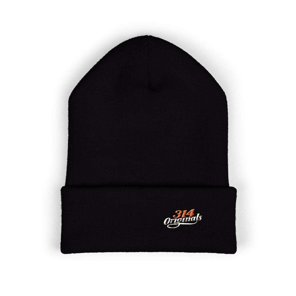 Embroidered '314 Originals' Classic Cuffed Beanie —  Knit Winter Hat - 314 Originals
