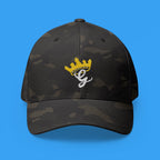 King's Gear Embroidered Crown Script Cap — 314 Original Closed-Back Structured Hat - 314 Originals