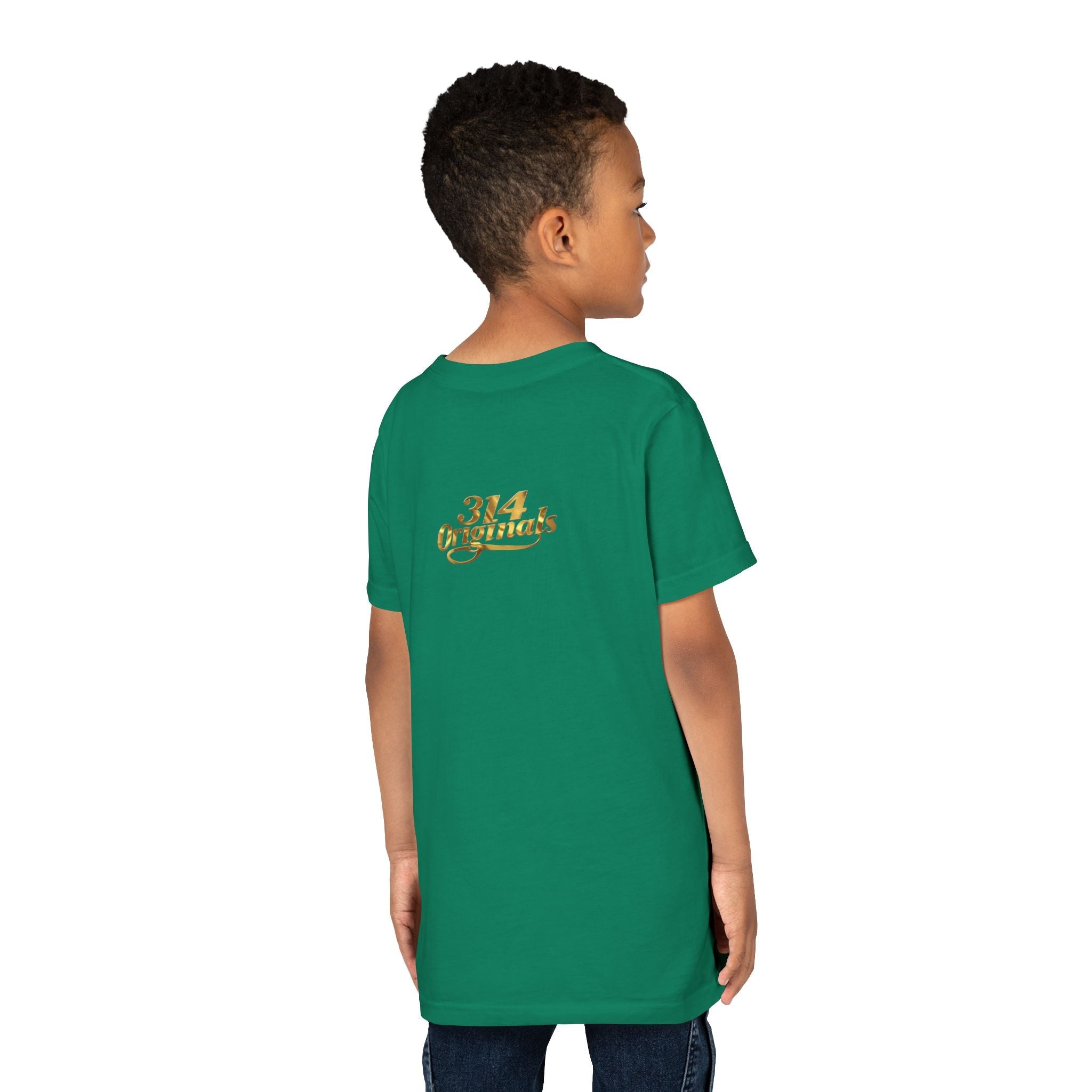 314 Originals Youth Tee - Vintage Cherub Graphic Kids T-Shirt Printify Kids clothes  314 Originals