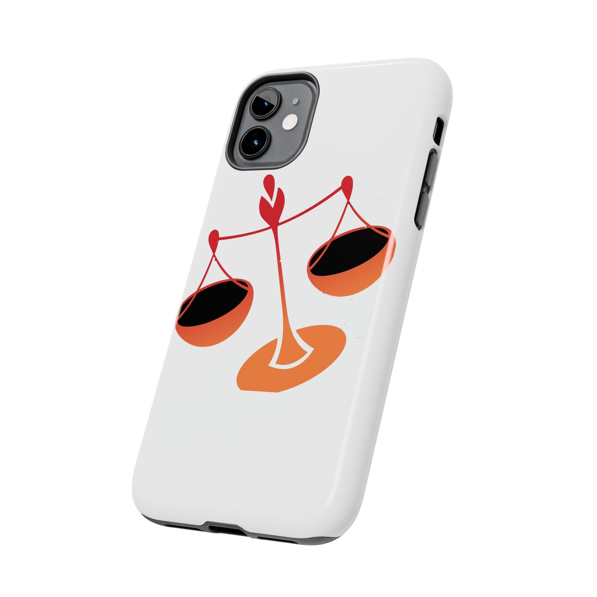 Libra Scales Phone Case — Zodiac Balance Tough Protective Cover Printify Phone Case  314 Originals