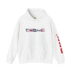 Ohio Flag Hoodie — State Outline with American Stars & Stripes Design - 314 Originals