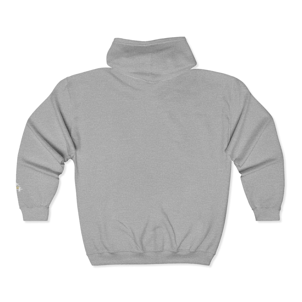Retro Script Zip Hoodie — Chest Logo - 314 Originals