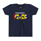 "From the Lou and I'm... Proud" St. Louis Flag Kids Shirt - 314 Originals