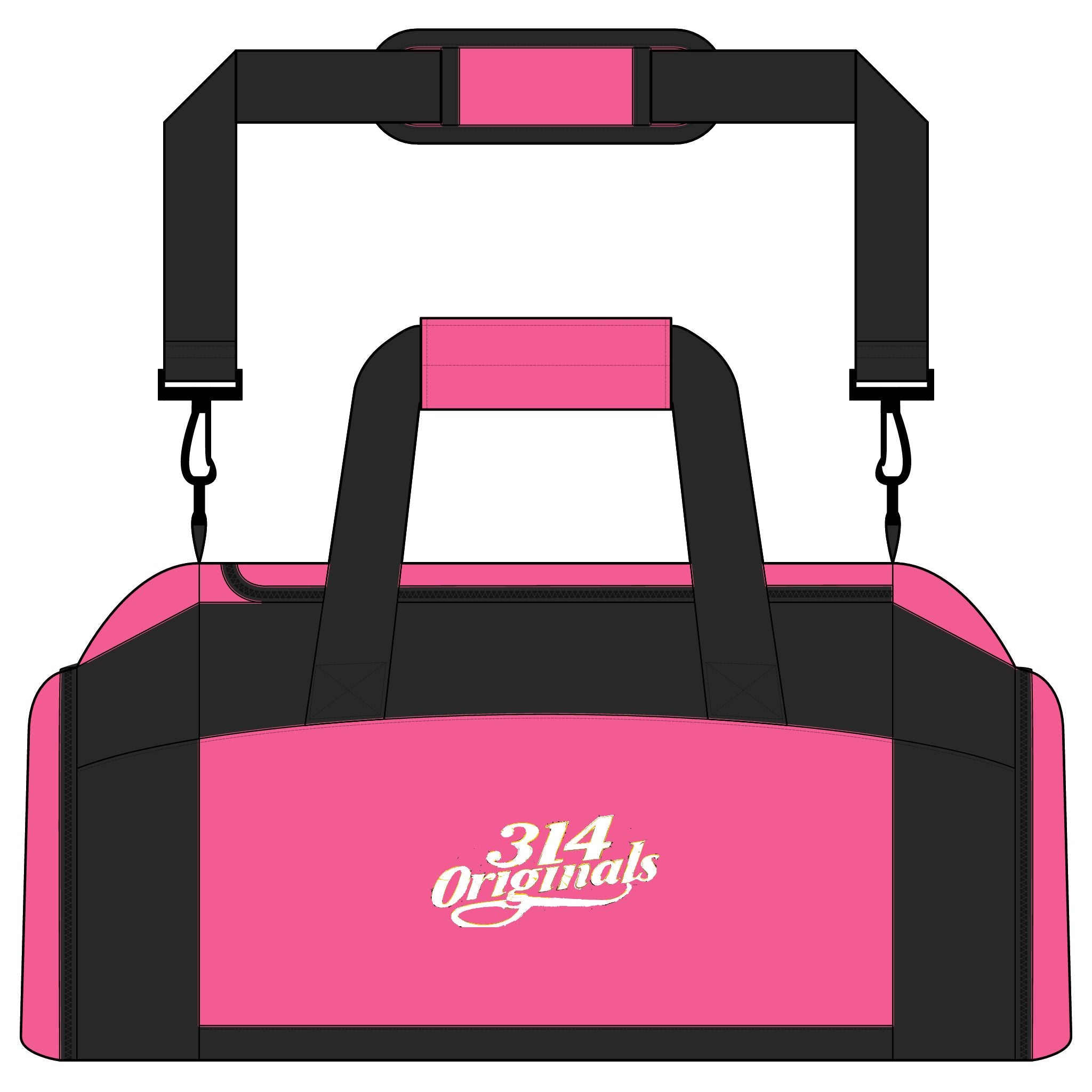 314 Originals Gym Bag — Durable Sports Duffel for Travel & Workouts - 314 Originals