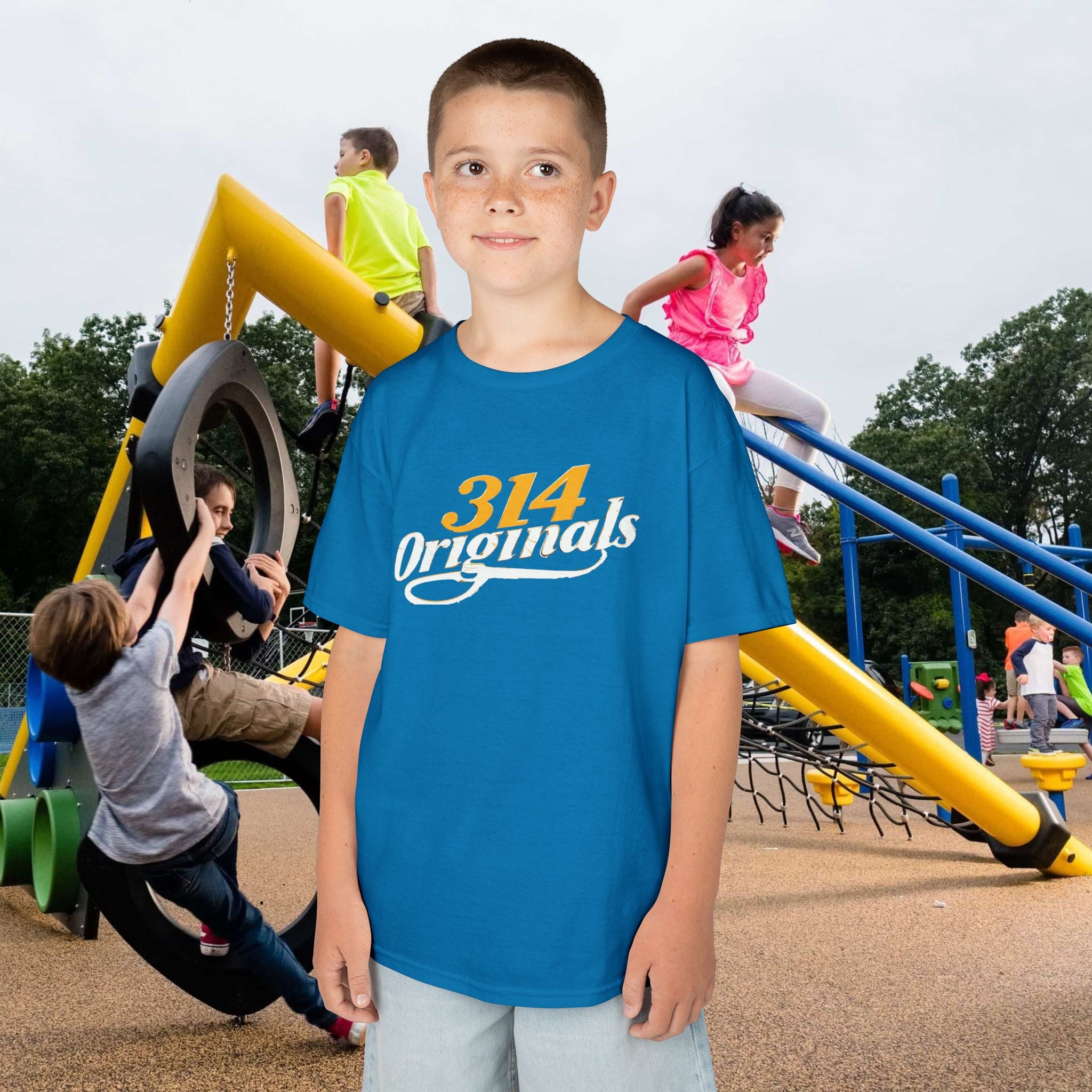 "314 Originals" Vintage Script Graphic - 314 Originals