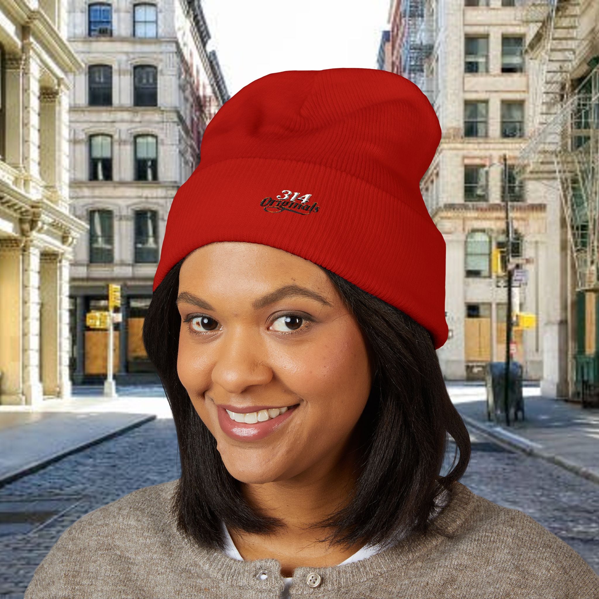 Embroidered '314 Originals' Classic Cuffed Beanie - 314 Originals