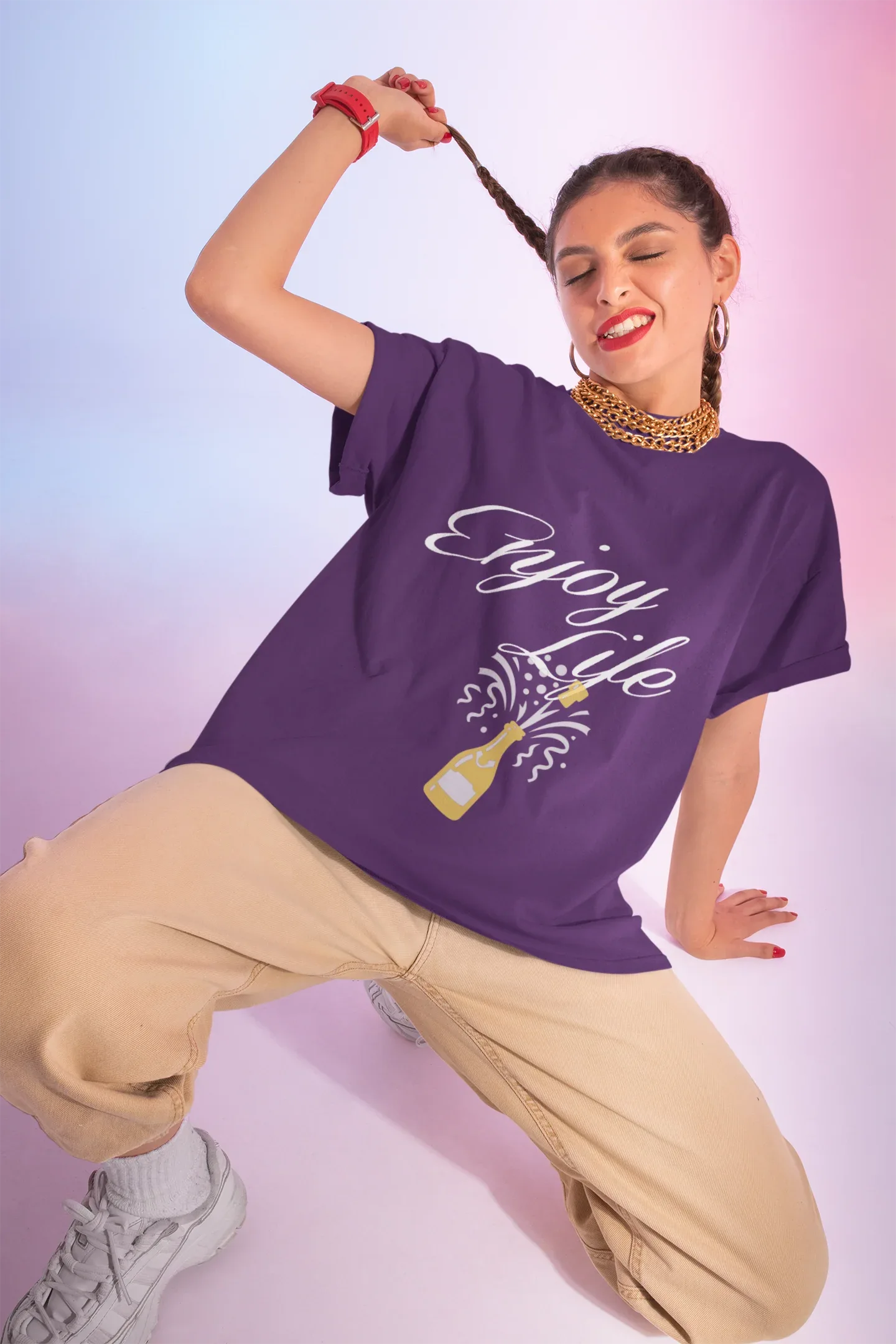 "Enjoy Life" Unisex Heavy Cotton Tee - 314 Originals