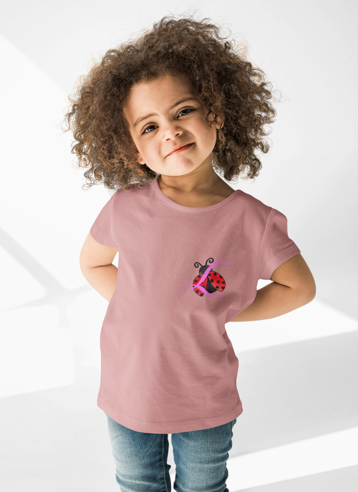 Toddler Tee — Cute Ladybug Graphic Kids Shirt Printify Kids clothes  314 Originals
