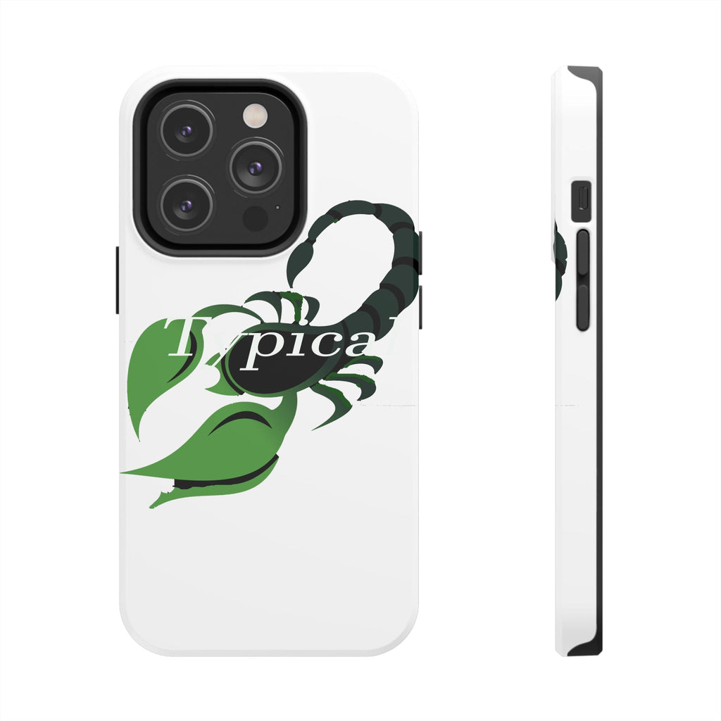 Scorpio Zodiac Tough Phone Case — Green Scorpion "Typical" Design Printify Phone Case  314 Originals
