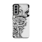 Noir Clown Face with Rose Shockproof Phone Cover - 314 Originals