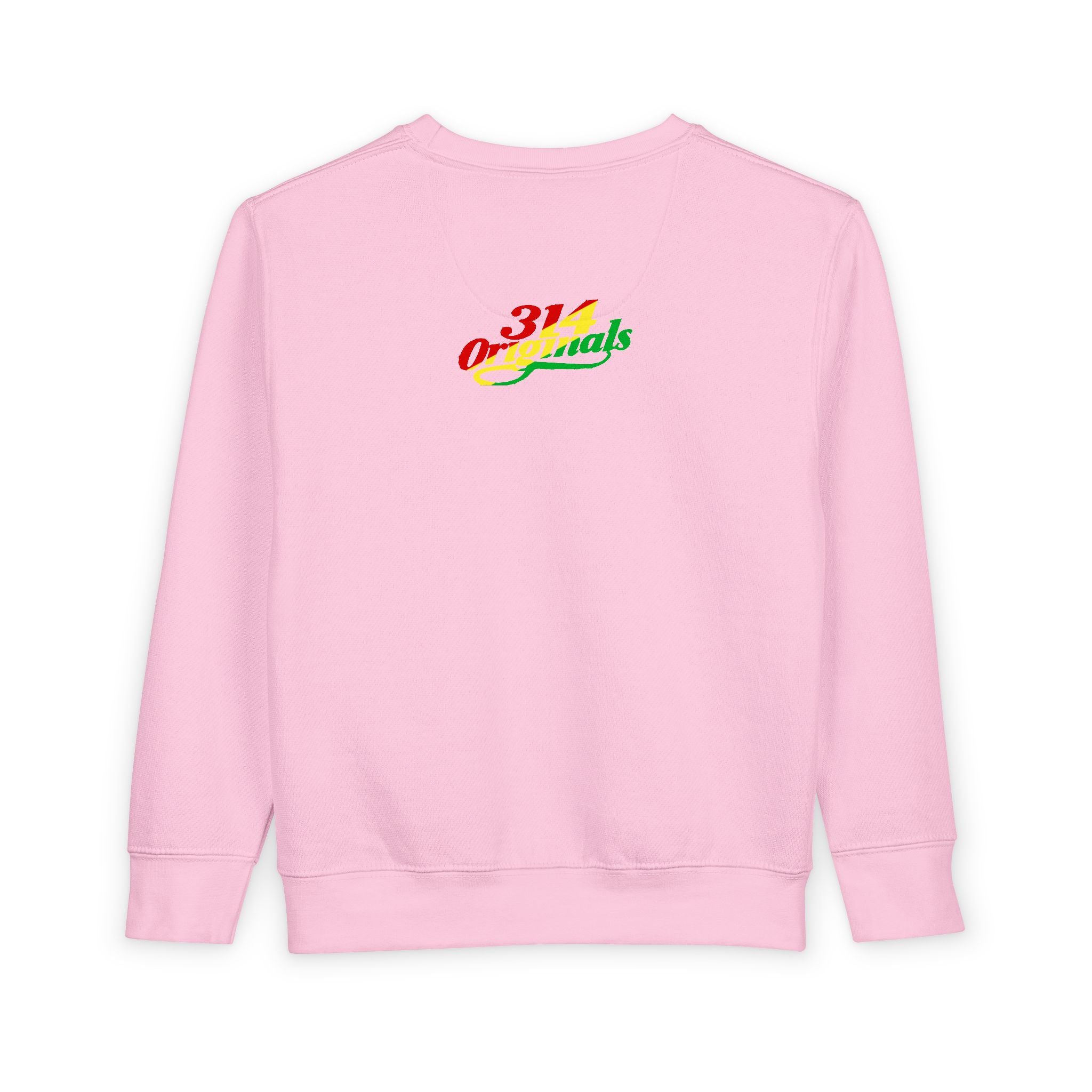 Mom's Favorite Kid Toddler Sweatshirt — Colorful Retro Rasta Kids Pullover