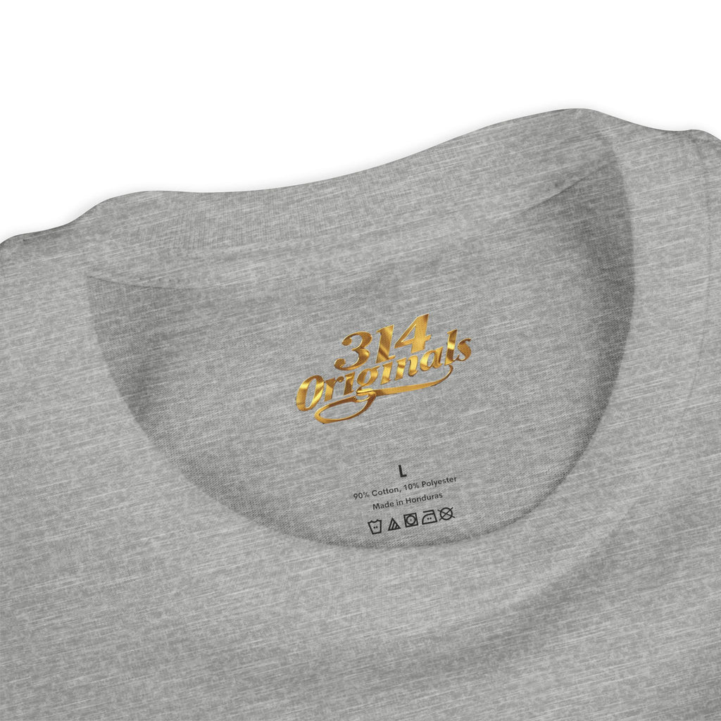 Girl's "Favorite Kid" Retro Yellow & Green Graphic T-Shirt