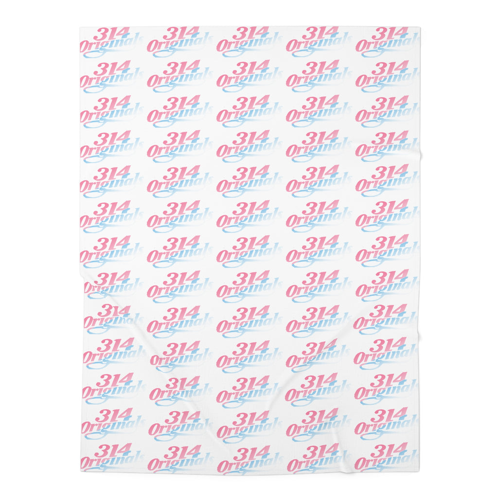 Patterned paper with '314 Original' text on a white background