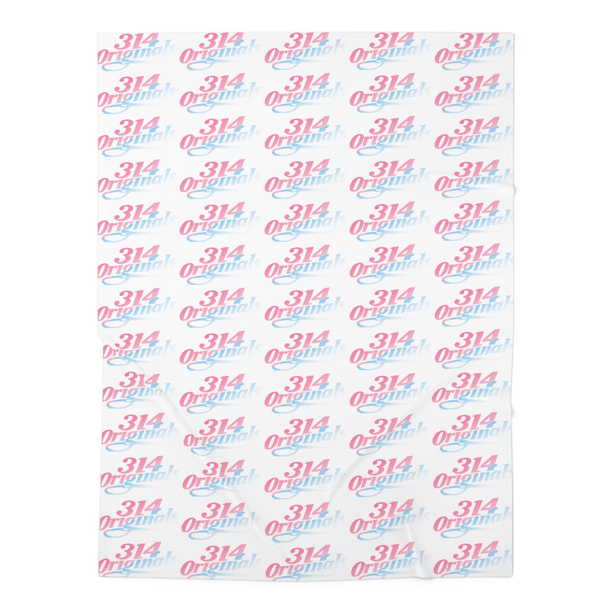 Patterned paper with '314 Original' text on a white background