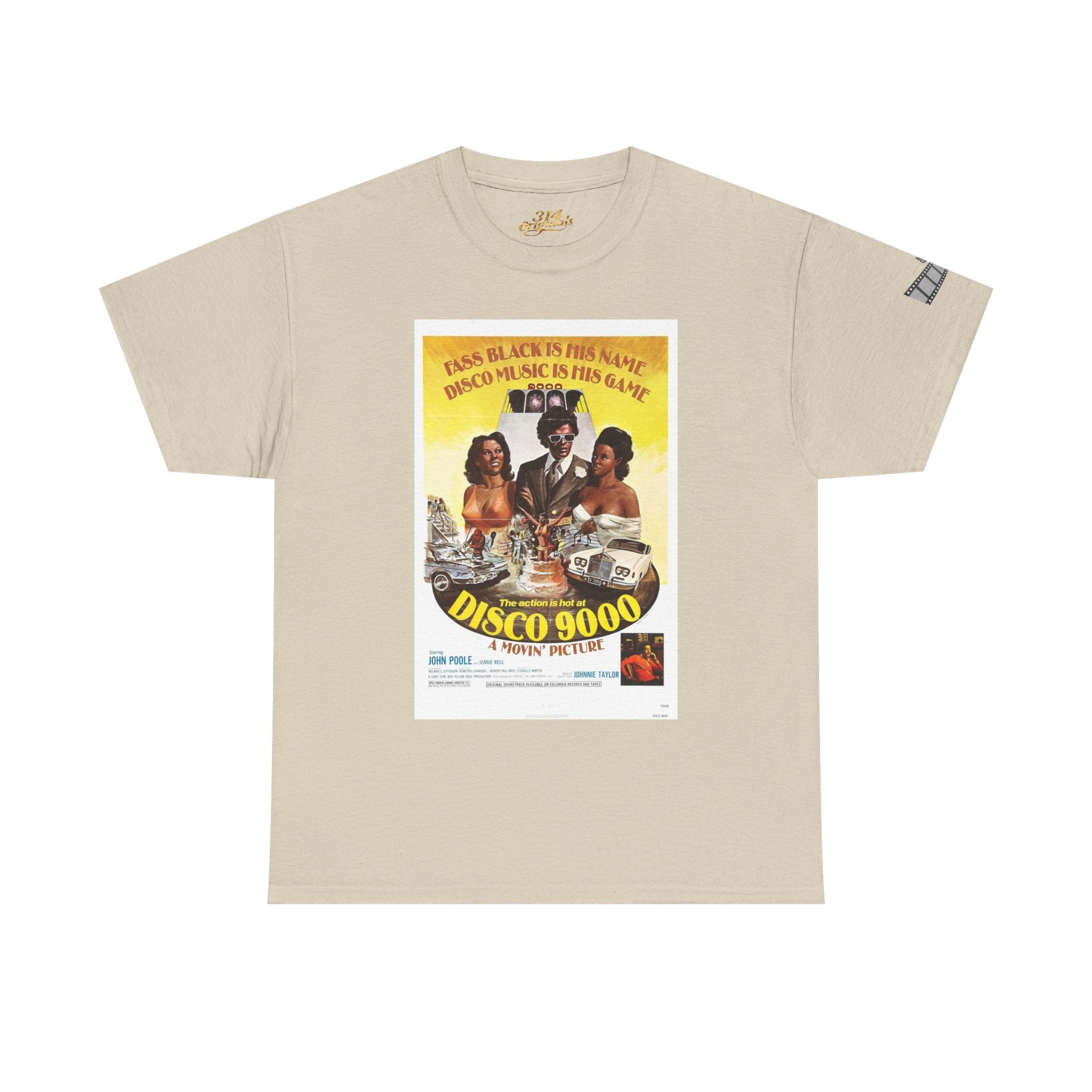 Disco 9000 Retro Movie Poster T‑Shirt Printify T-Shirt  314 Originals