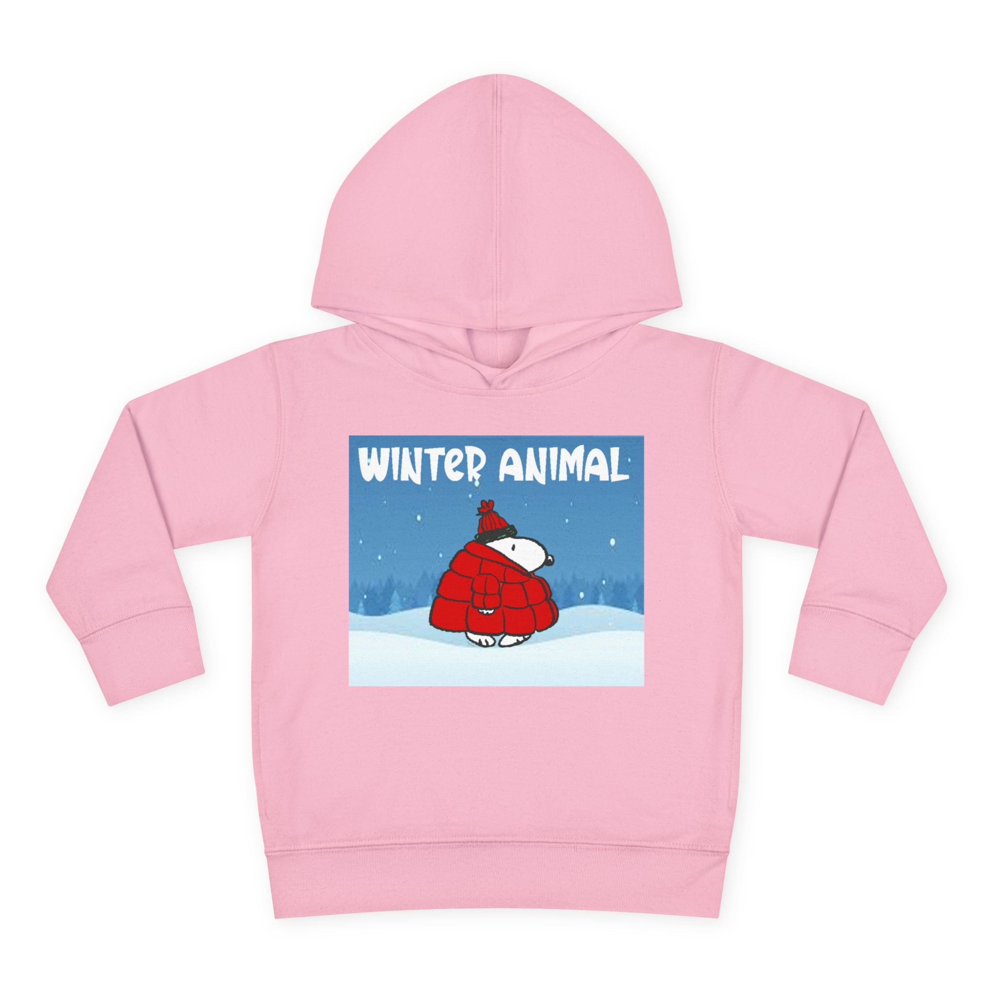 "Winter Animal" Toddler Hoodie Pullover - 314 Originals