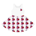 Girls' Ladybug Print Sundress — Cute Sleeveless Summer Dress for Kids - 314 Originals