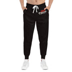 Black 314 Originals Athletic Joggers – Retro Script Logo Sweatpants