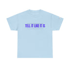 Tell It Like It Is Podcast — Bold Statement Graphic T‑Shirt ("No Scripts… No Filters… No Bullsh*t") Printify T-Shirt  314 Originals